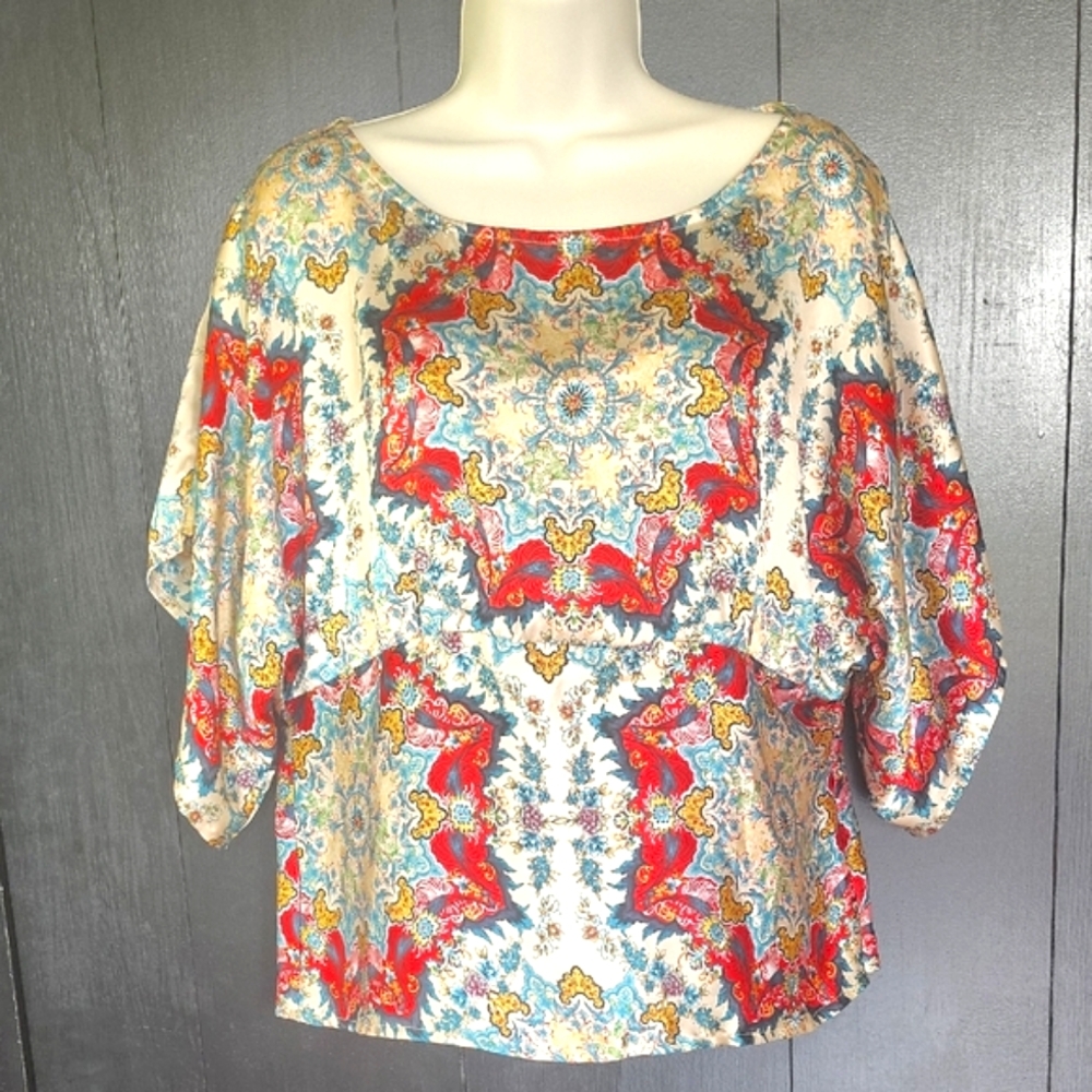 ♥️ KAS for Anthropologie Winterstar Blouse 8P